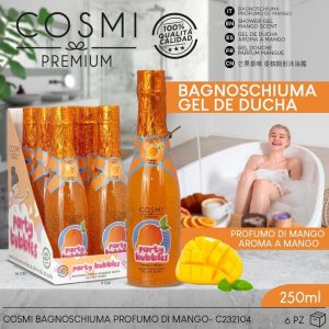 Gel de baño cosmi (botella champan)