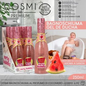 Alternative view of Gel de baño cosmi (botella champan)