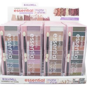 Paleta de sombras 12 tonos essential Leticia Well