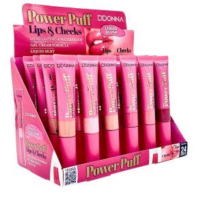 Power Puff Labios y mejillas D´onna