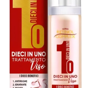 Crema facial 10 en 1 Ultra Retinol complex
