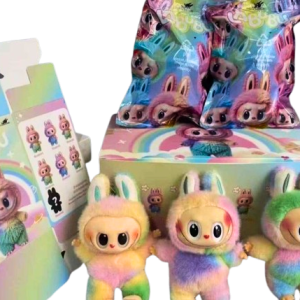 Muñecos Labubu caja sorpresa arcoíris