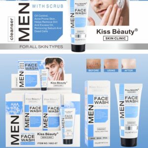 Gel limpiador para hombre Kiss beauty