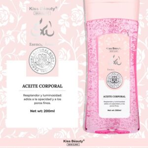 Aceite corporal Yara rosa Kiss beauty